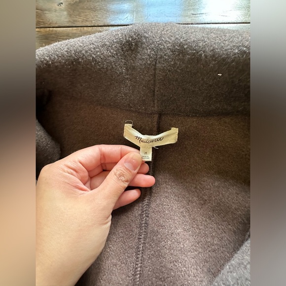 Madewell Exaggerated Collar Sweater Jacket - Picture 6 of 6